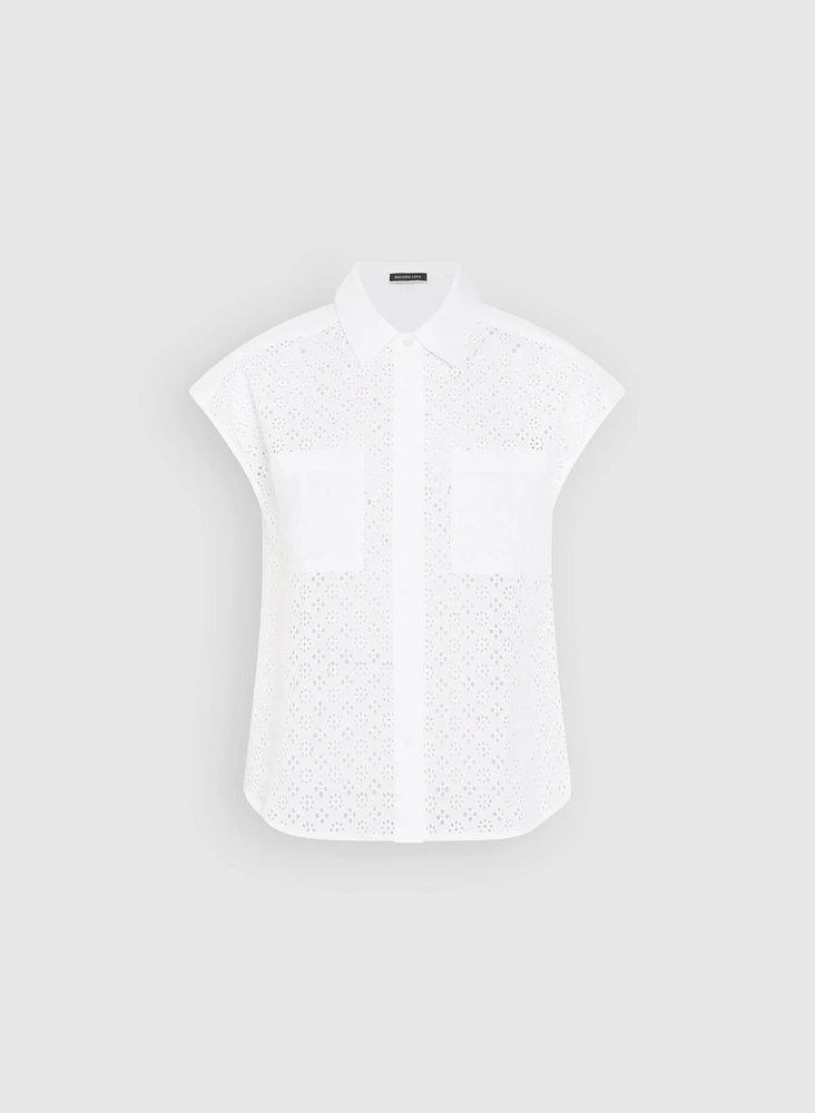 Floral Embroidered Blouse