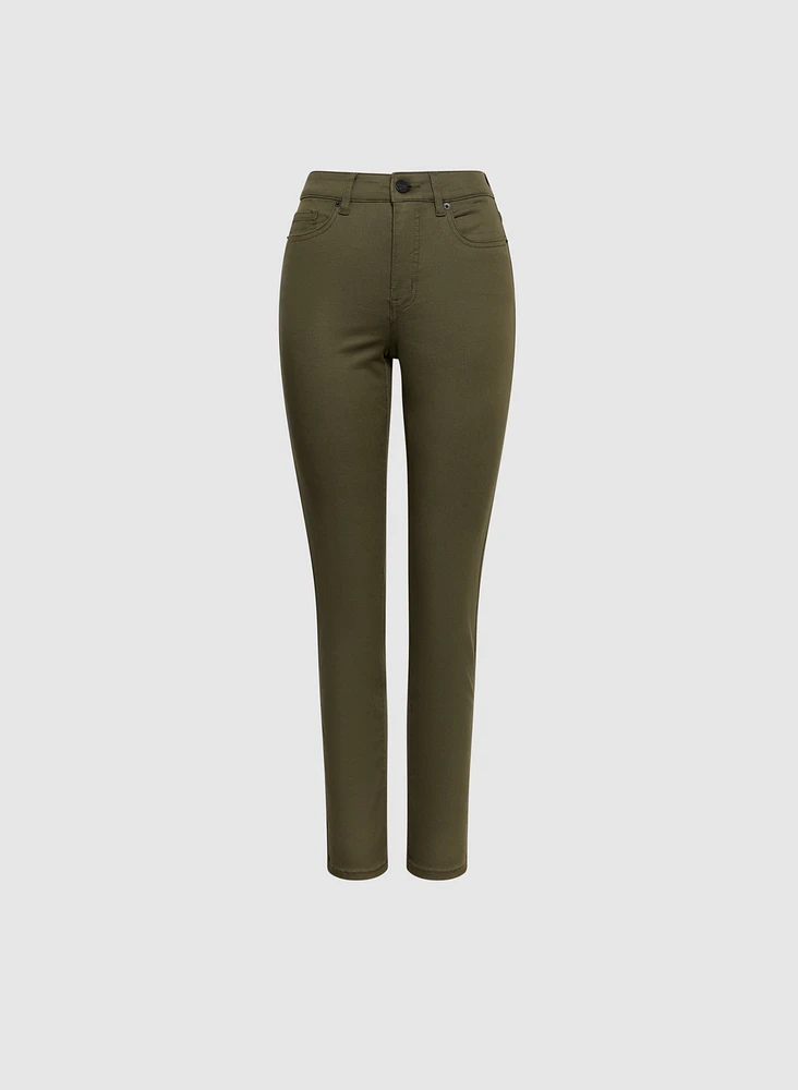 Jean traité à jambe droite