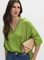 Joseph Ribkoff - Blouse col polo en satin