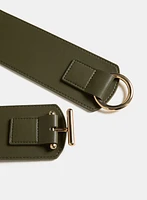 Ceinture à fermoir bascule