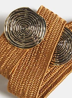 Spiral Buckle Belt