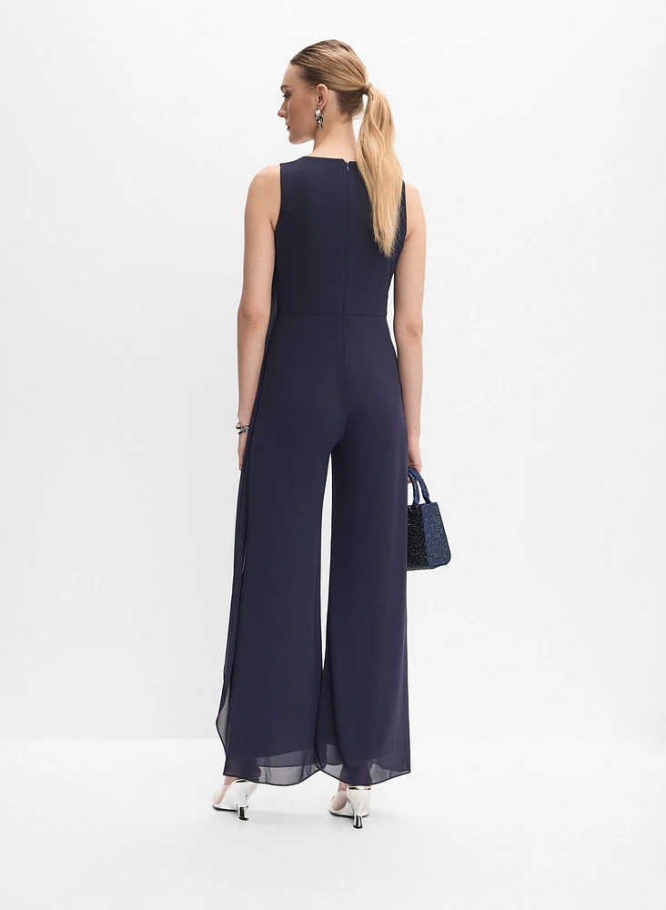 Combinaison asymétrique en chiffon