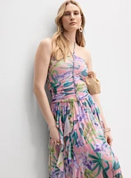 Robe maxi sans bretelles