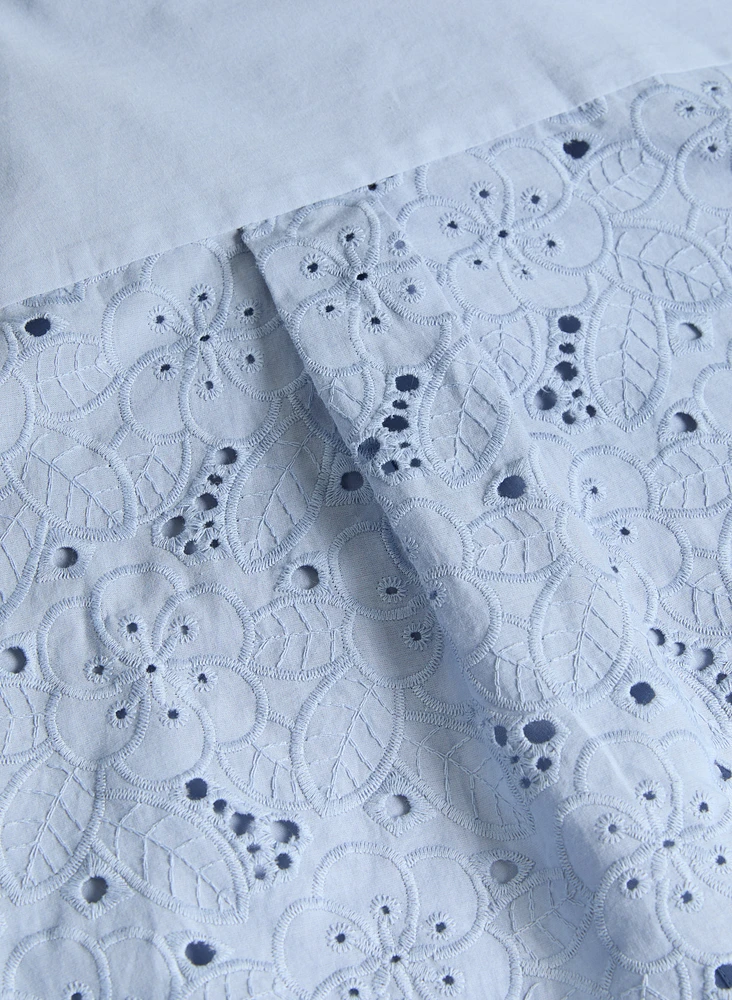 Cotton Embroidered Blouse