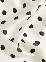 Foulard carré à pois