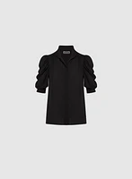 Stand Collar Blouse