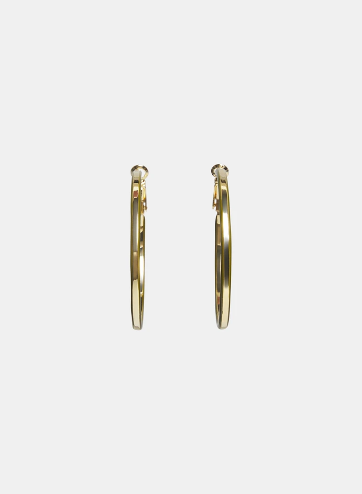 Metal Hoop Earrings