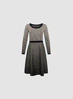 Ombre Marled Knit Dress