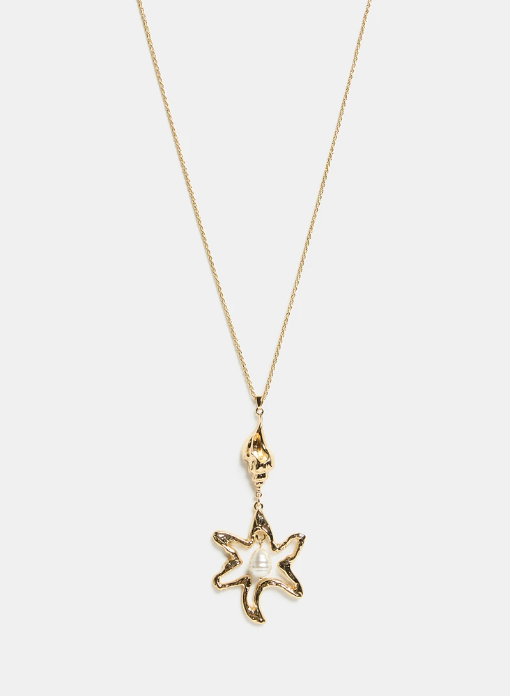 Starfish Pendant Necklace