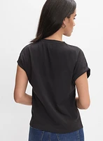 Beaded Script T-Shirt