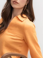 Joseph Ribkoff - Blouse col polo en lin