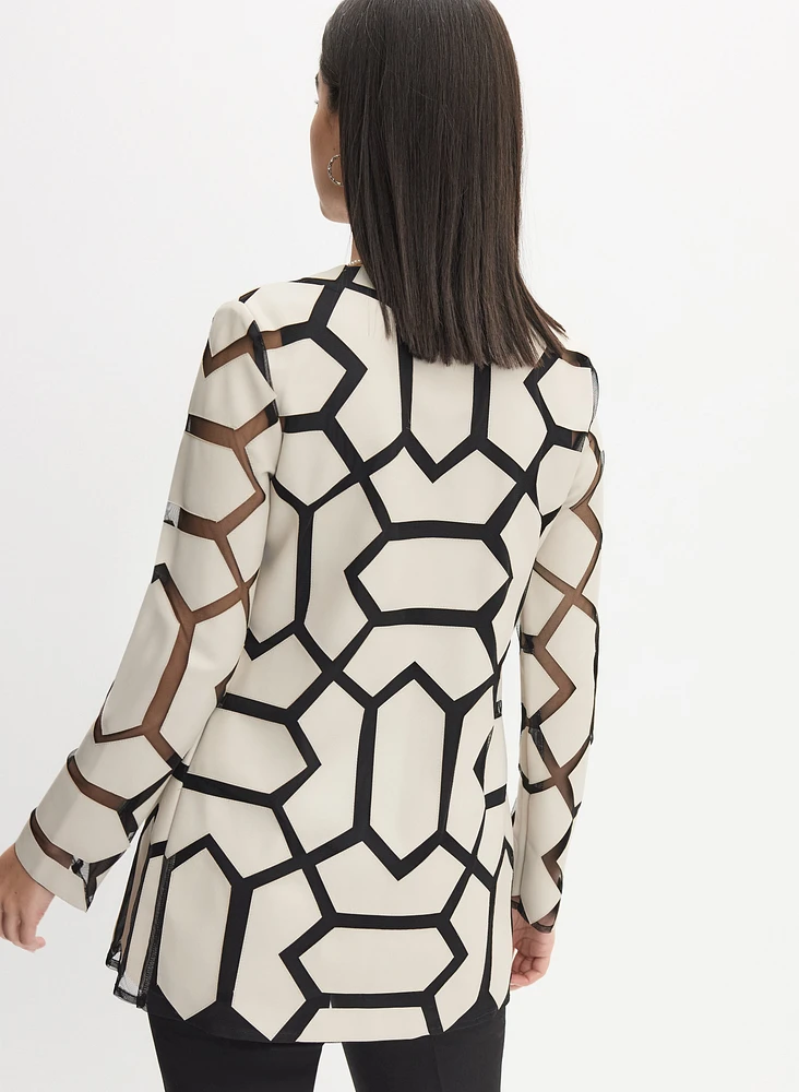Joseph Ribkoff - Veste à détails transparents