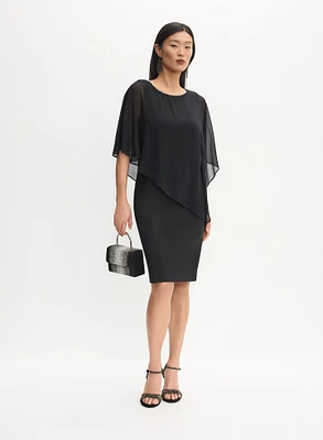 Embellished Overlay Dress