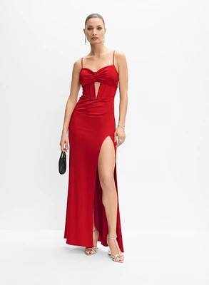Cutout Corset Dress