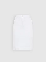 Jupe crayon en denim