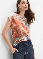 Leopard & Floral T-Shirt