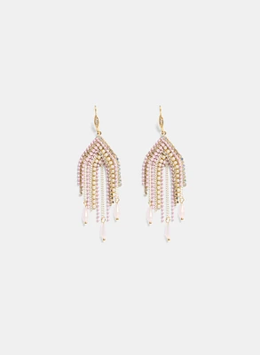 Mixed Cascade Earrings
