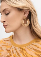 Raffia Drop Earrings