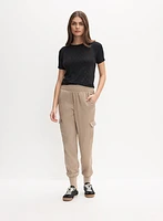 Embellished Grid T-Shirt