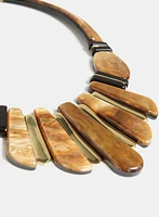 Resin Bib Necklace