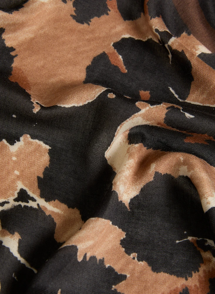 Foulard à motif animal
