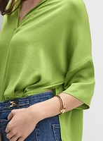 Joseph Ribkoff - Blouse col polo en satin