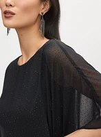 Robe à superposition en chiffon