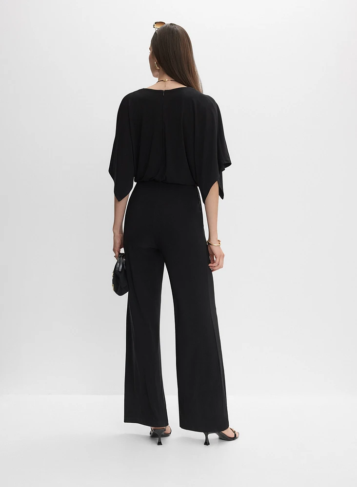 Flare Sleeve Jumpsuit