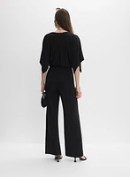Flare Sleeve Jumpsuit