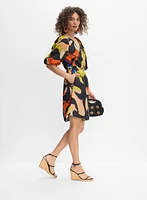 Abstract Leaf Dress