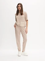 Cargo Pocket Drawstring Top