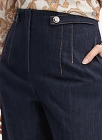 Pantalon Soho en denim à jambe large