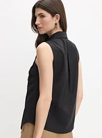 Crochet Pocket Blouse