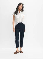 Floral Embroidered Blouse