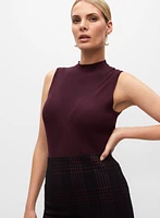Ottoman Plaid Print Skirt
