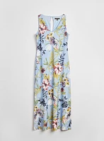 Floral Print Maxi Dress