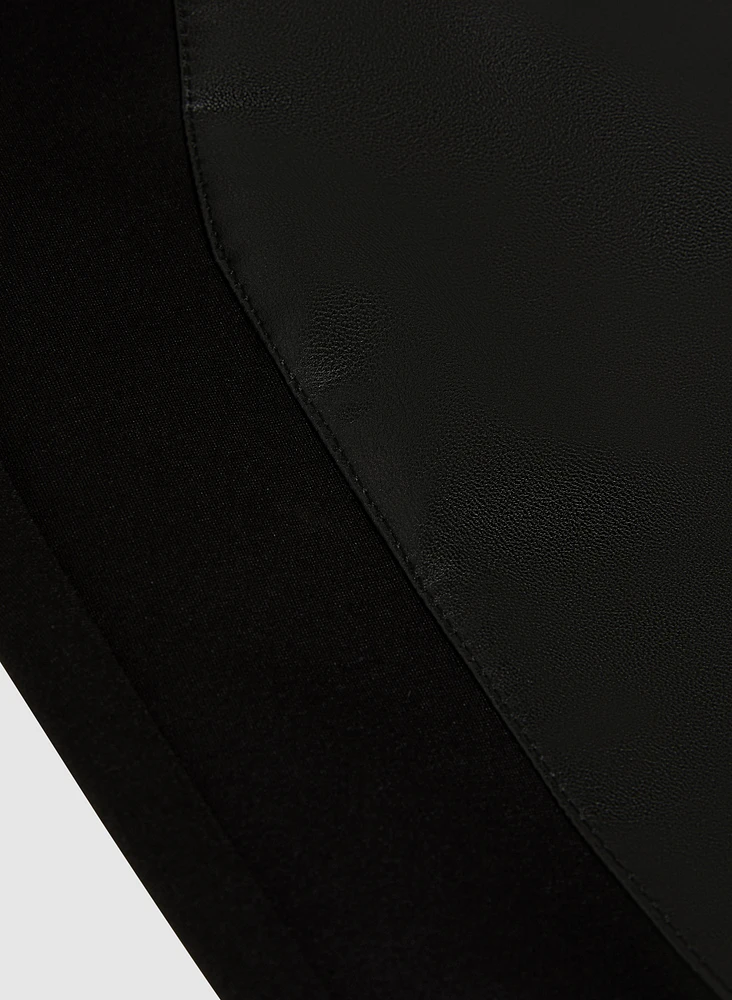 Legging Kayla en cuir végane
