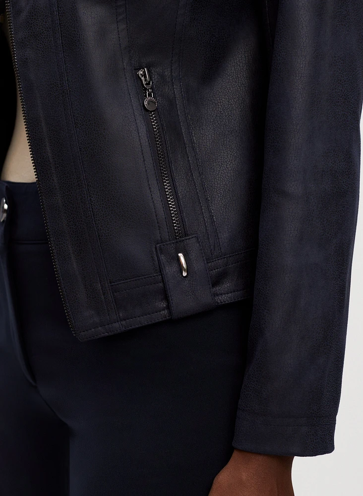 Vex - Veste courte à détails métalliques