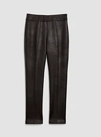 Madison Pull-On Faux Suede Pants