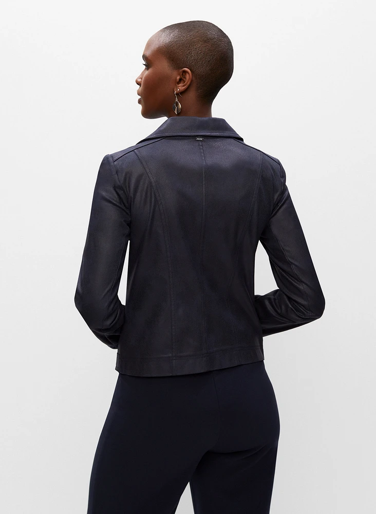 Vex - Veste courte à détails métalliques