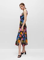 Robe sans manches à motif de fruits
