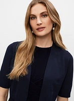Knit Elbow Sleeve Bolero