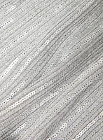 Pull en tricot côtelé à paillettes