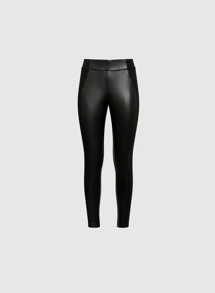 Legging Kayla en cuir végane