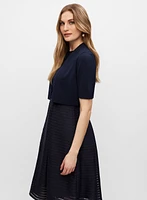 Knit Elbow Sleeve Bolero