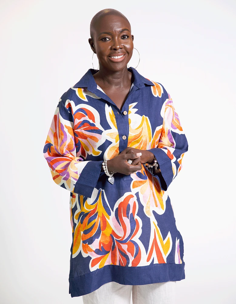Agnola Linen Tunic