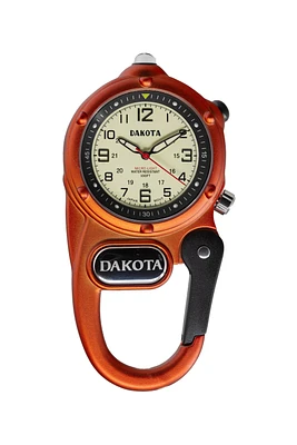 Miniclip Microlight - Orange Case Cream Dial