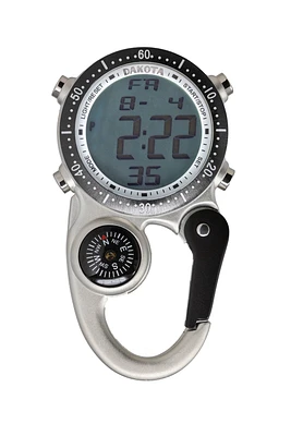 Digiclip - Silver Case Black Bezel LCD