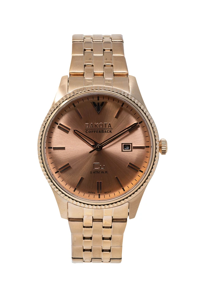Dakota Copper - IPR SS Case, Copper Dial and Back