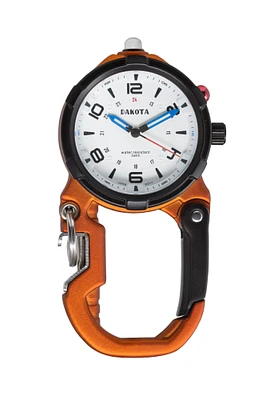 Bottle Opener Miniclip Microlight - Orange/Black Case White Dial